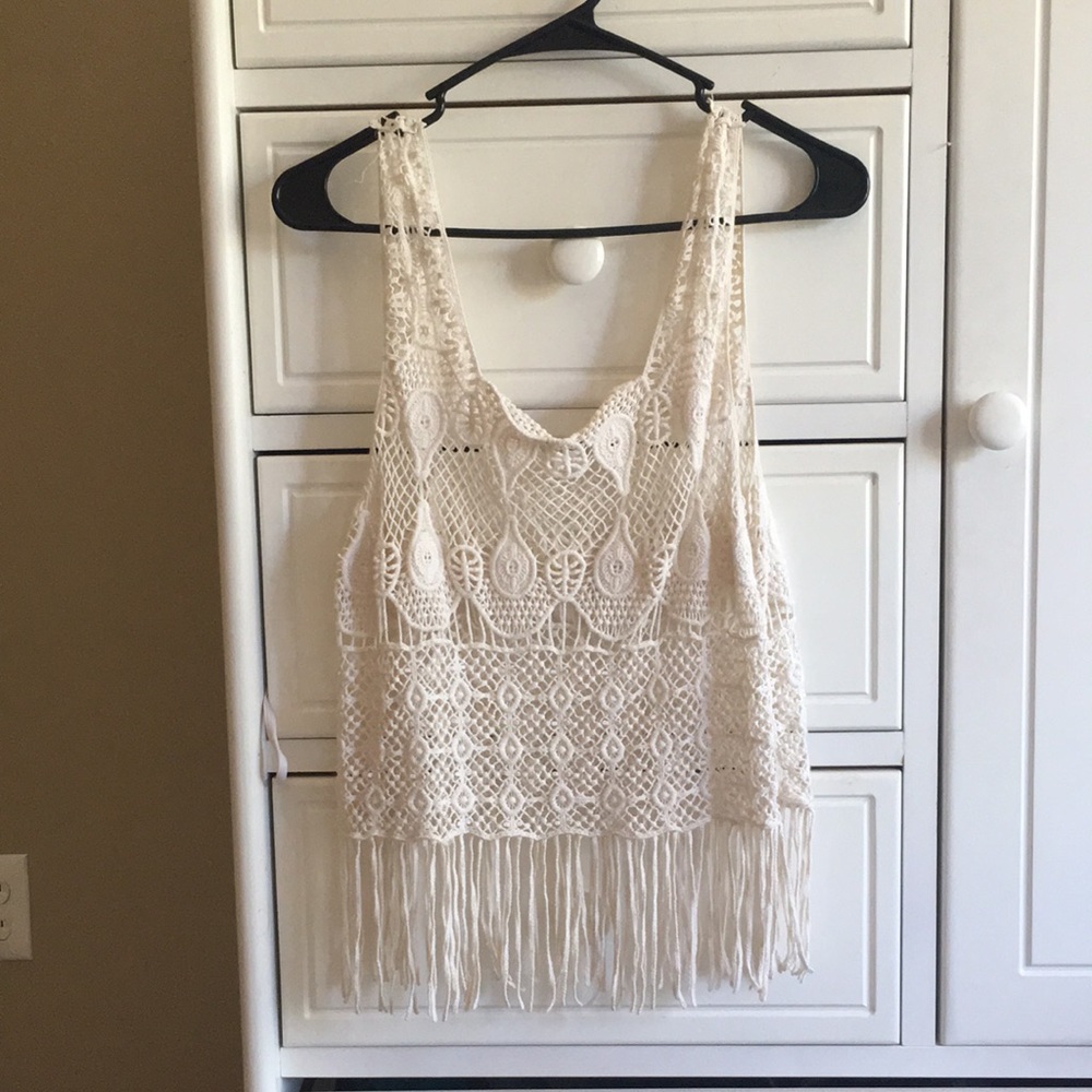 Boho Crochet Tank Top